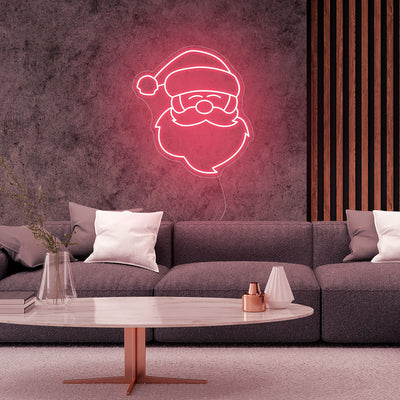 Santa Claus LED Neon Sign - Merry Christmas Neon Sign