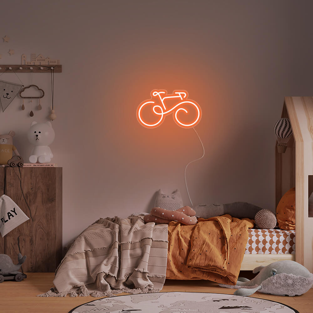 Bicycle LED Neon Sign - Mini Neon Sign