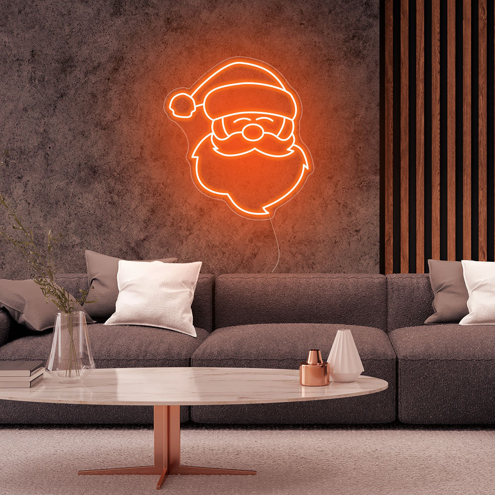Santa Claus LED Neon Sign - Merry Christmas Neon Sign