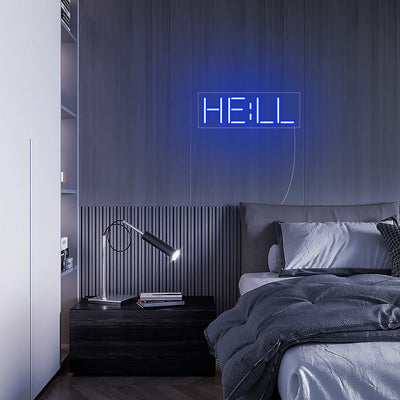 HELL LED Neon Sign - Mini Neon Sign