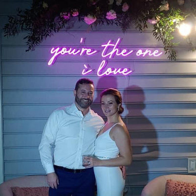 Custom LED Wedding Neon Signs For Event Party