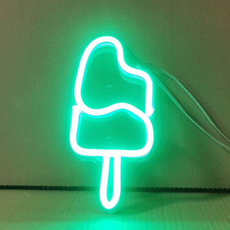 Popsicle LED Neon Sign - Mini Neon Sign