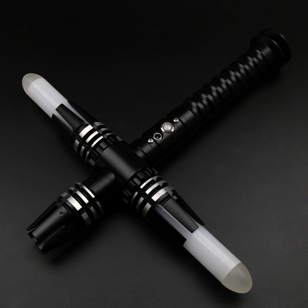 Double bladed crossguard orders lightsaber