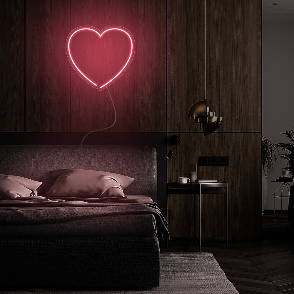 Heart LED Neon Sign - Mini Neon Sign