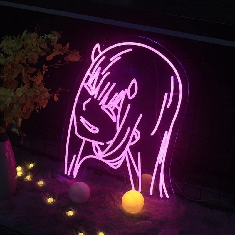 Anime Zero Two - LED Neon Sign