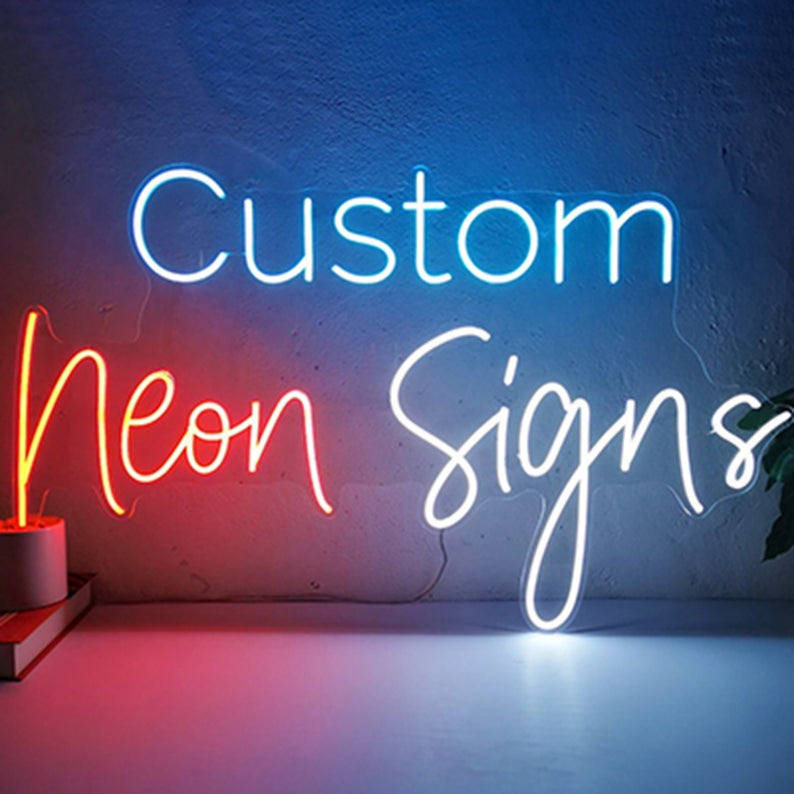 Custom LED Neon Signs for Room Decor