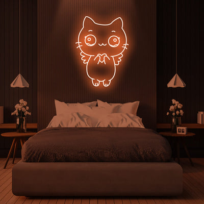 Lucky Cat - LED Neon Sign Style 2