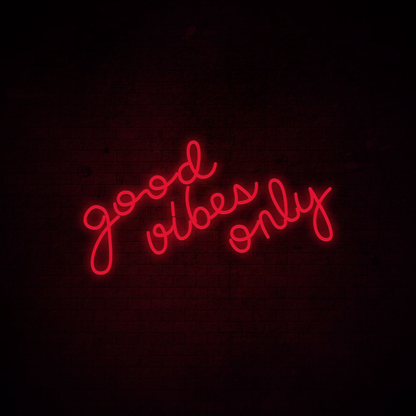 good vibes only - LED Neon Sign