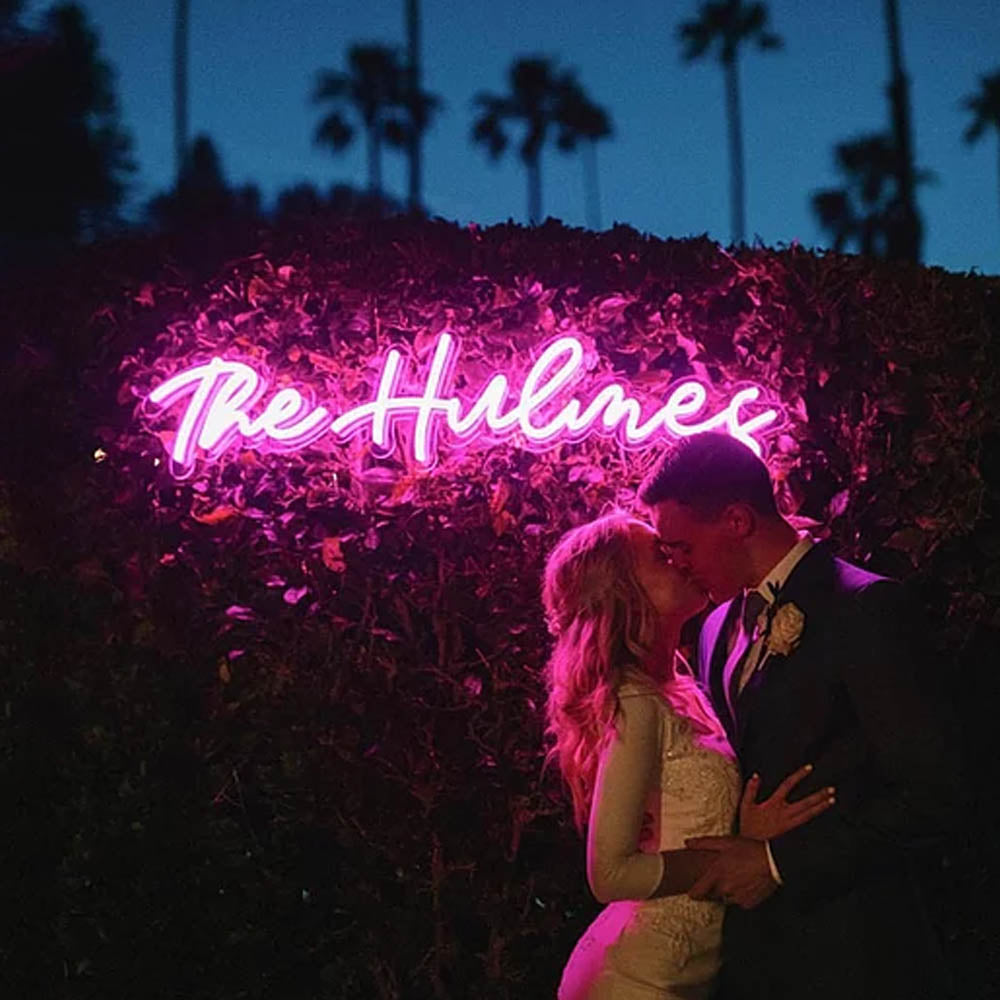 Custom LED Wedding Neon Signs For Event Party